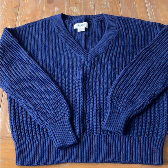 PINK Victoria's Secret Sweaters - VS PINK Heritage Fisherman sweater